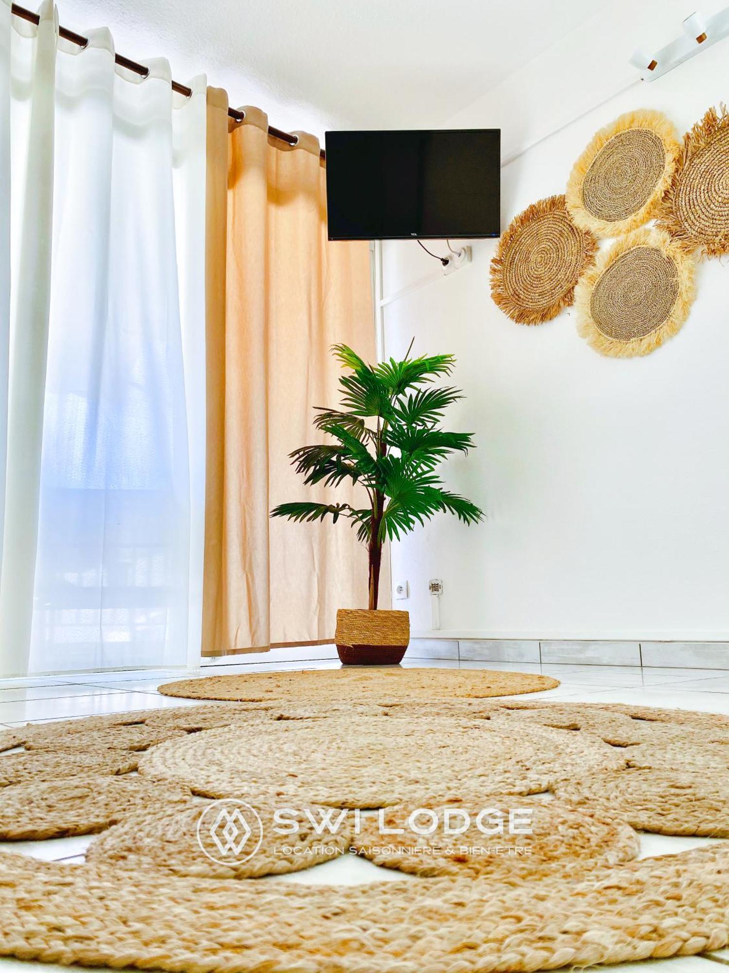 Appartement SWI LODGE VUE SUR MER Le Moule Exterior foto